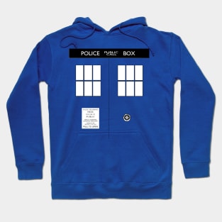 The TARDIS T-shirt Hoodie